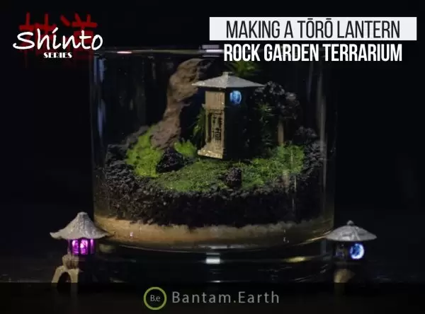 Make A Tōrō Lamp Rock Garden Terrarium